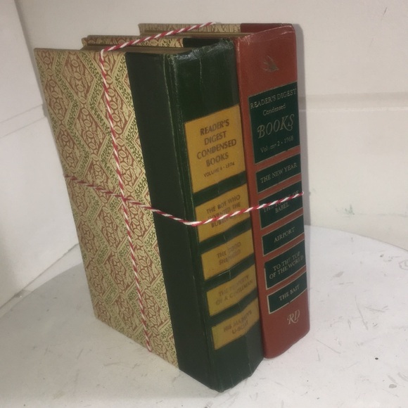 Vintage cloth bound book stacks (2) - Picture 3 of 8